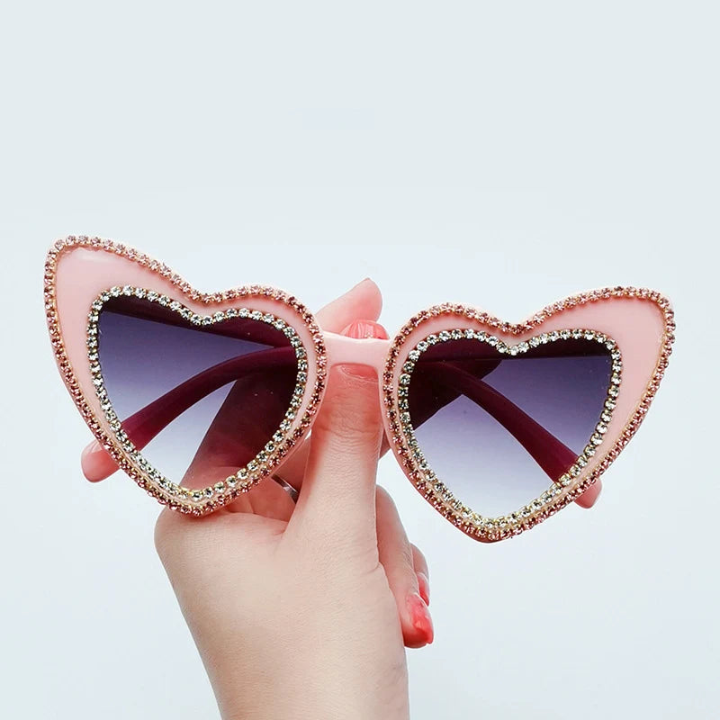 "Wynora" Heart Sunglasses