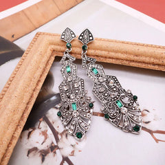 "Eclisette" Art Deco Statement Earrings