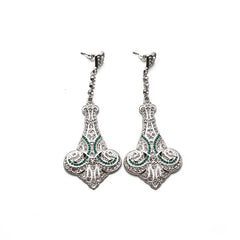 "Faynelle" Art Deco Earrings