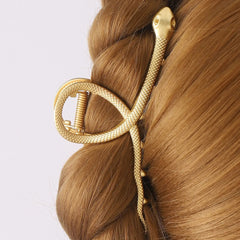 "Dagny" Snake and Ladder Hair Clip