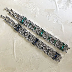 "Majestique" Rhinestones Link Bracelet