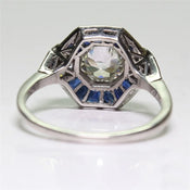 "Maivelle" Art Deco Ring width=100 