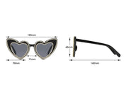 "Wynora" Heart Sunglasses width=100 