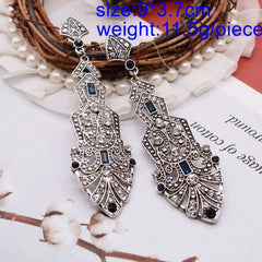 "Eclisette" Art Deco Statement Earrings