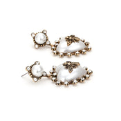 "Yaxinara" Pearl Bee Earrings width=100 