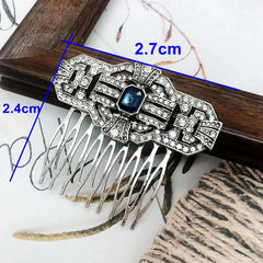 "Lumirosa" Rhinestone Hair Clip