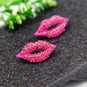 "Vivantine" Lip Earrings width=100 