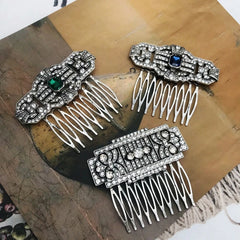 "Lumirosa" Rhinestone Hair Clip