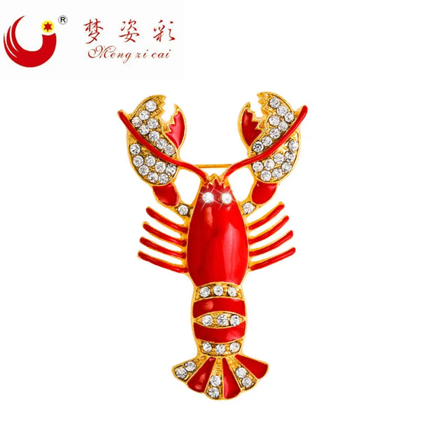 "Zolinara" Lobster Brooch