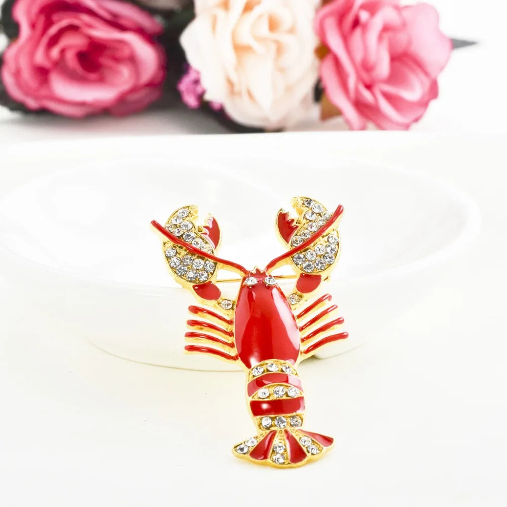 "Zolinara" Lobster Brooch