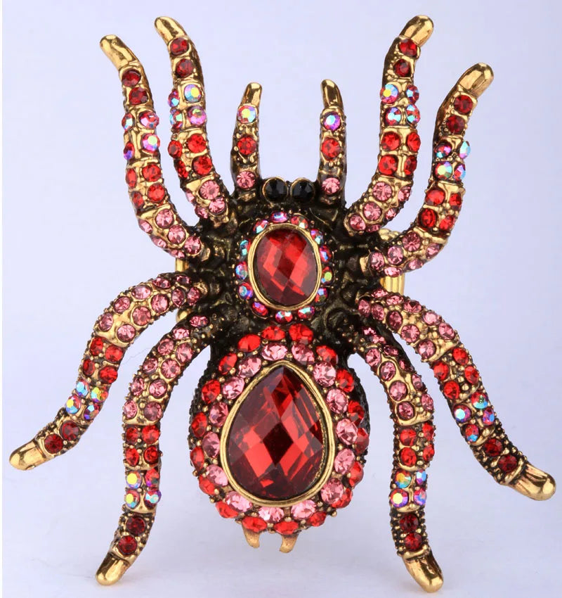"Jocelyth" Spider Brooch