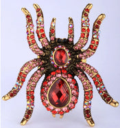 "Jocelyth" Spider Brooch width=100 