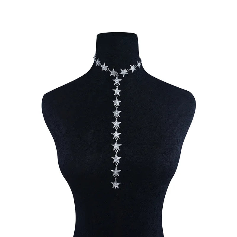 "Astraeus" Star Body Necklace