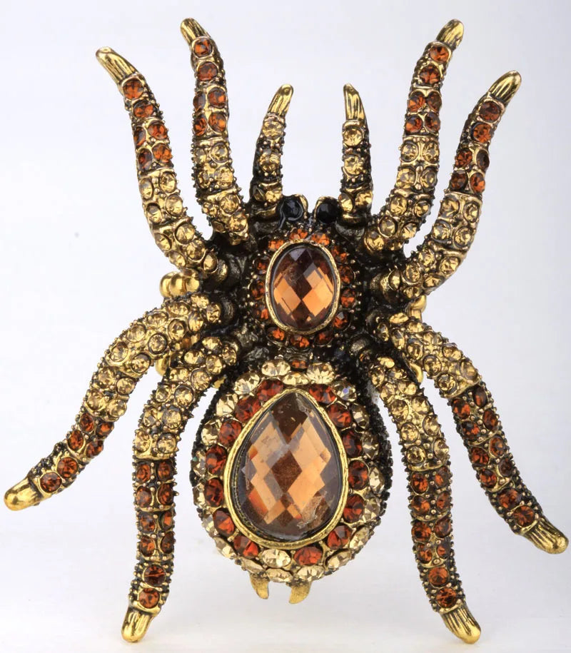 "Jocelyth" Spider Brooch