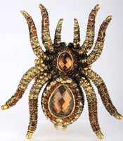 "Jocelyth" Spider Brooch width=100 