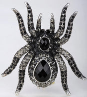 "Jocelyth" Spider Brooch width=100 
