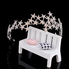 "Luminis" Rhinestone Star Tiara