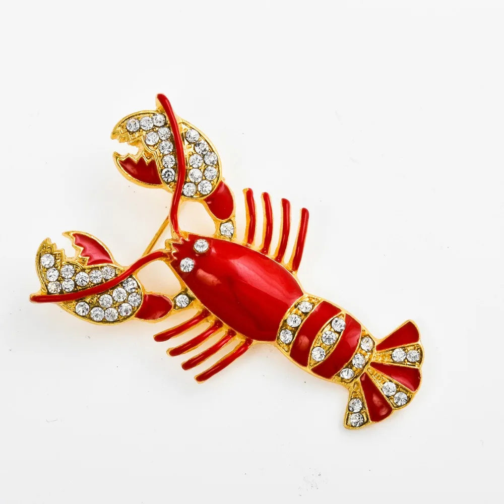"Zolinara" Lobster Brooch