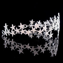 "Luminis" Rhinestone Star Tiara