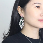 "Caesara" Royal Tassel Earrings width=100 