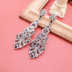 "Eclisette" Art Deco Statement Earrings