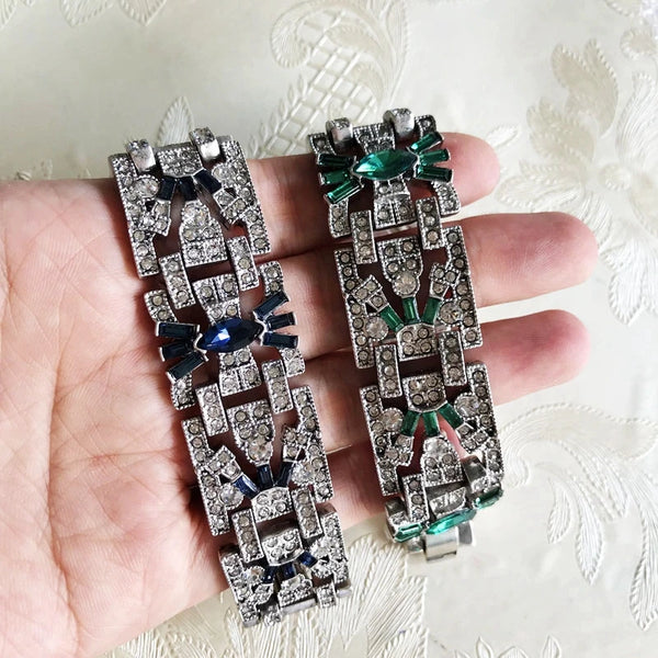 "Majestique" Rhinestones Link Bracelet