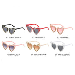 "Wynora" Heart Sunglasses