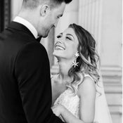 "Laureyne" Star Earrings width=100 