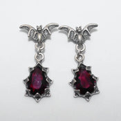 "Itzayana" Bat Earrings width=100 
