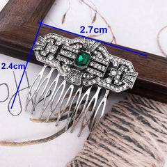 "Lumirosa" Rhinestone Hair Clip