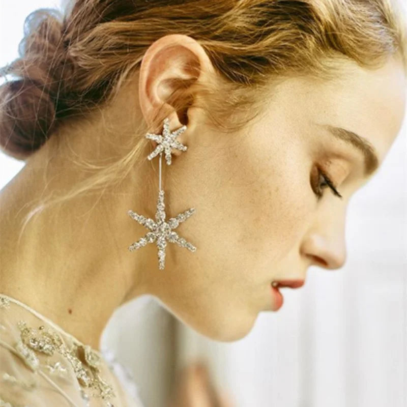 "Laureyne" Star Earrings
