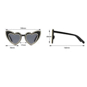 "Wynora" Heart Sunglasses width=100 