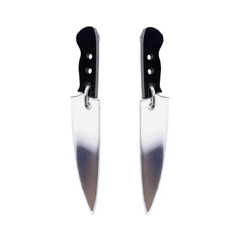 "Gogifu" Acrylic Blade Earrings