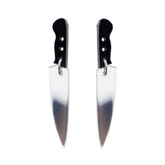 "Gogifu" Acrylic Blade Earrings