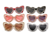 "Wynora" Heart Sunglasses width=100 
