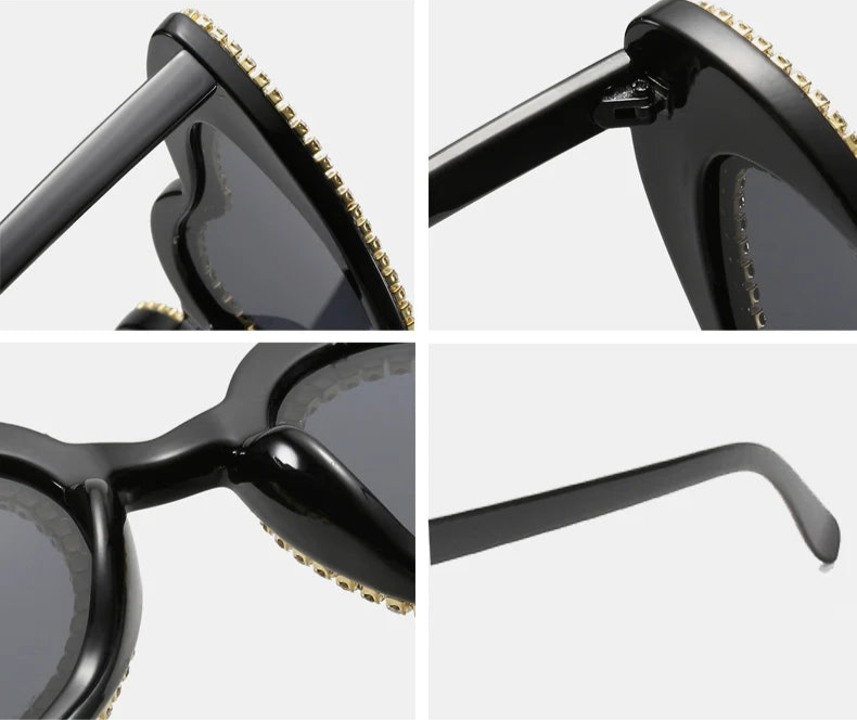 "Wynora" Heart Sunglasses