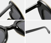 "Wynora" Heart Sunglasses width=100 