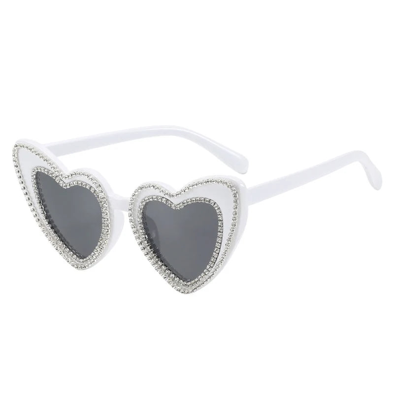 "Wynora" Heart Sunglasses