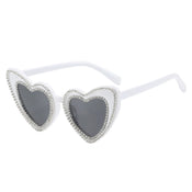 "Wynora" Heart Sunglasses width=100 