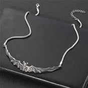 "Noctylla" Bat Choker Necklace width=100 