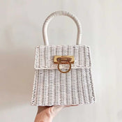 "Capretta" Straw Beach Bag width=100 