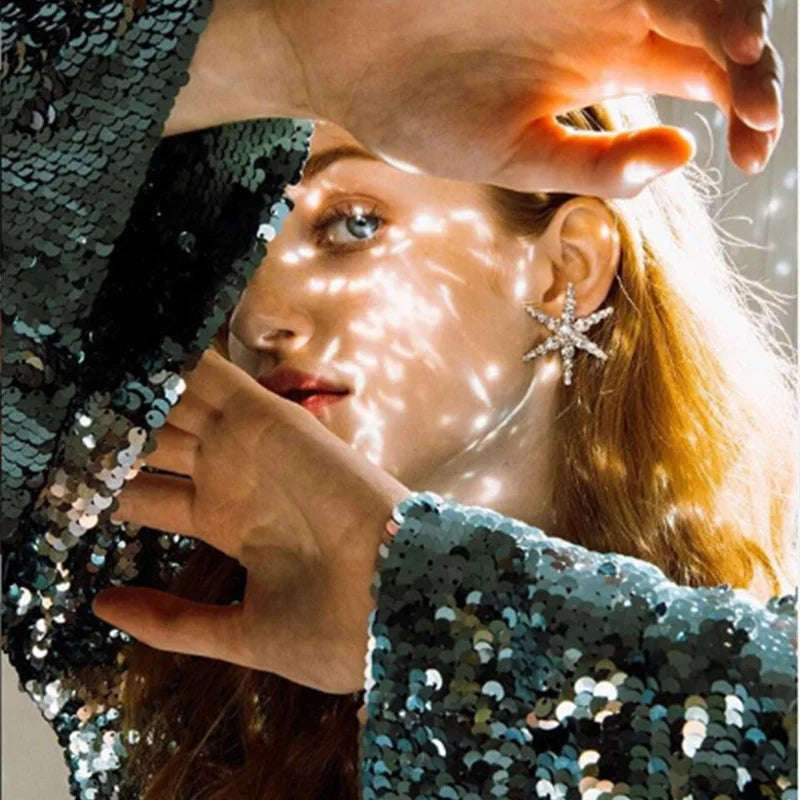 "Laureyne" Star Earrings