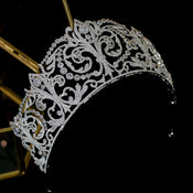 "Regentia" Princess Bridal Crown width=100 