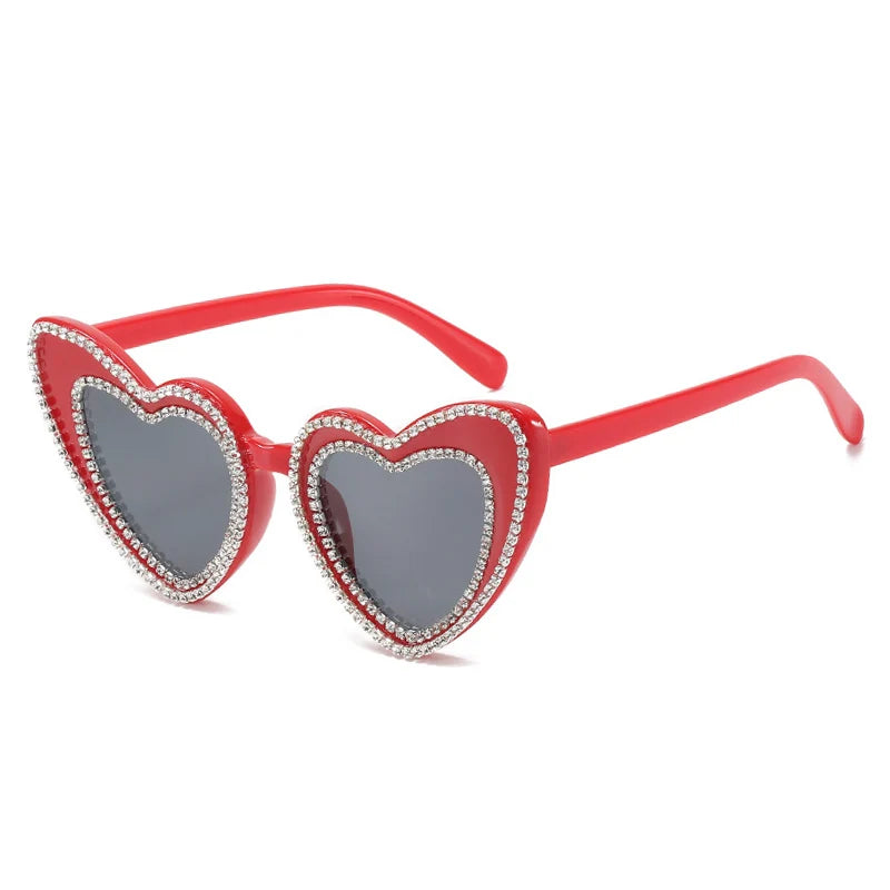 "Wynora" Heart Sunglasses