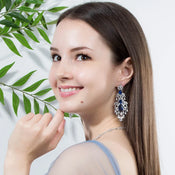 "Caesara" Royal Tassel Earrings width=100 