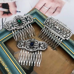 "Lumirosa" Rhinestone Hair Clip
