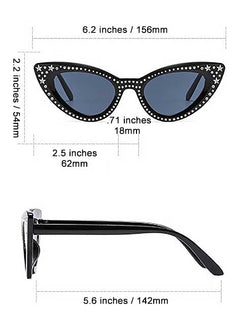 "Cassandra" Rhinestone Star Sunglasses