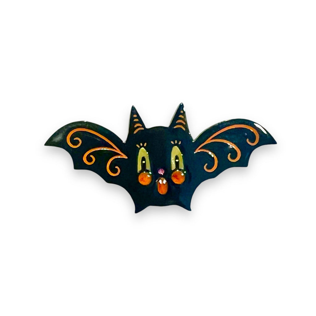 Gothic Glam Bat Scatter Pin by Johanna Parker x Lipstick & Chrome - BLACK-0
