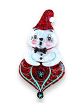 Spooky Ghostie Spookmas Brooch by Lipstick & Chrome x Johanna Parker-0