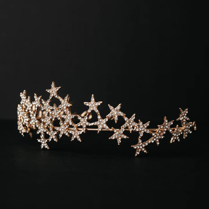 "Stardust" Golden Crown